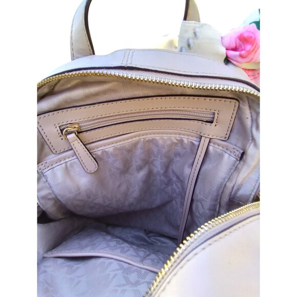LOW START Michael Kors Medium Rhea Backpack $398 Retail - Picture 5 of 12